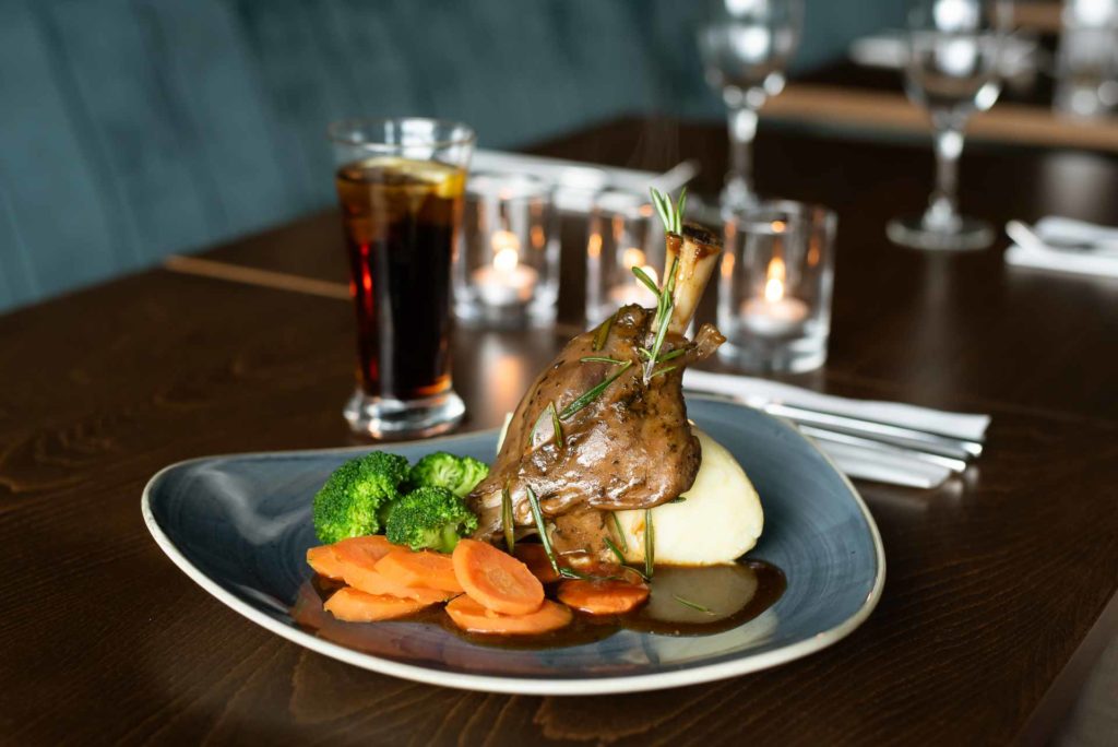 The Hoban Hotel Kilkenny 1801 Bar & Restaurant Slow Braised Lamb Shank