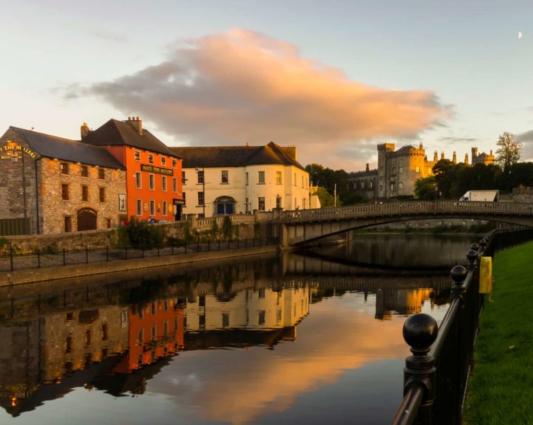 Kilkenny city by the river